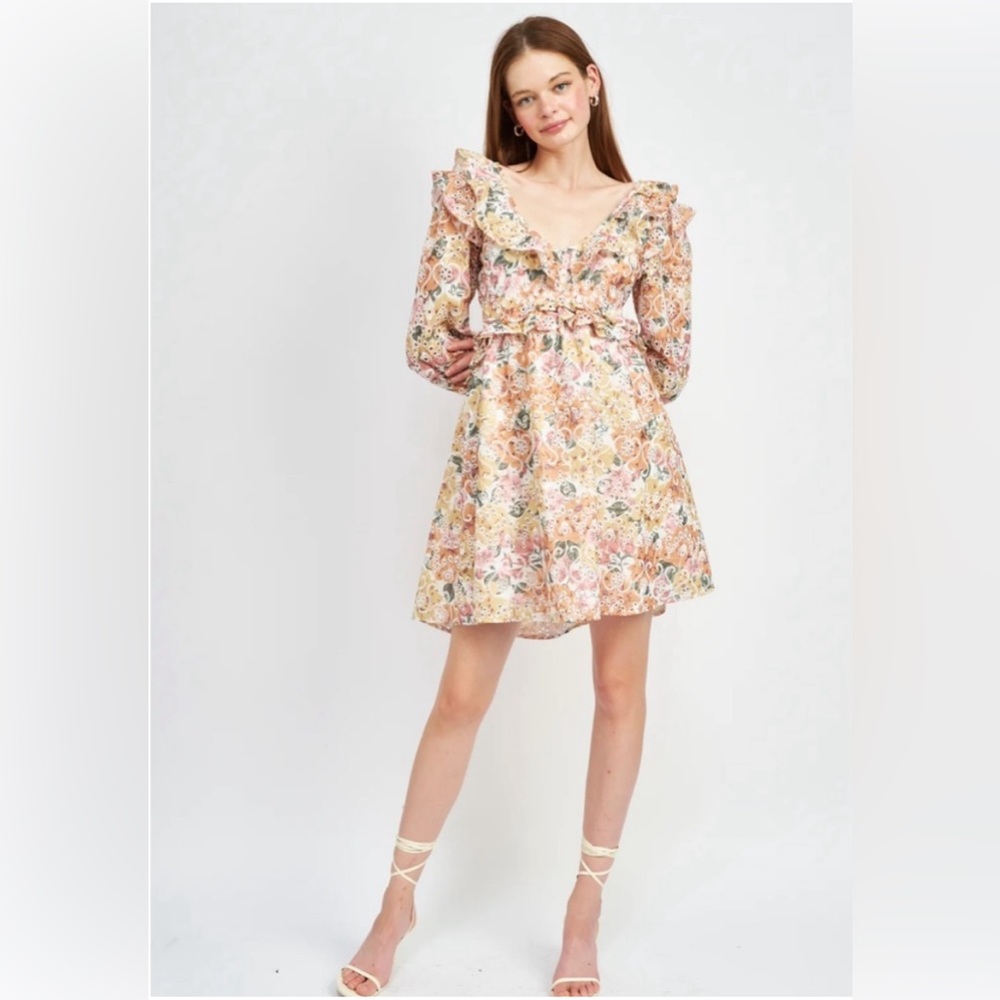 En Saison Kayla Floral Dress